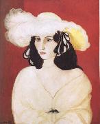 Henri Matisse The White Plumes (mk35) oil